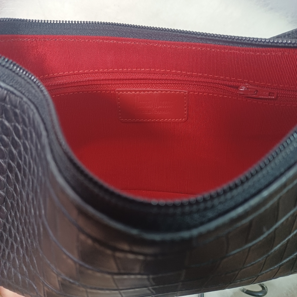 NEIMAN MARCUS, Small Shoulder Bag, Black - Picture 8 of 12